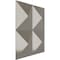 Ekena Millwork 11 7/8in. W x 11 7/8in. H Tirana EnduraWall Decorative 3D Wall Panel Covers 0.98 Sq. Ft. WP12X12TIBCR - alternate 4